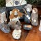 Multi-Color Wool Felt Nativity Scene 12-Piece Set with Storage Stable